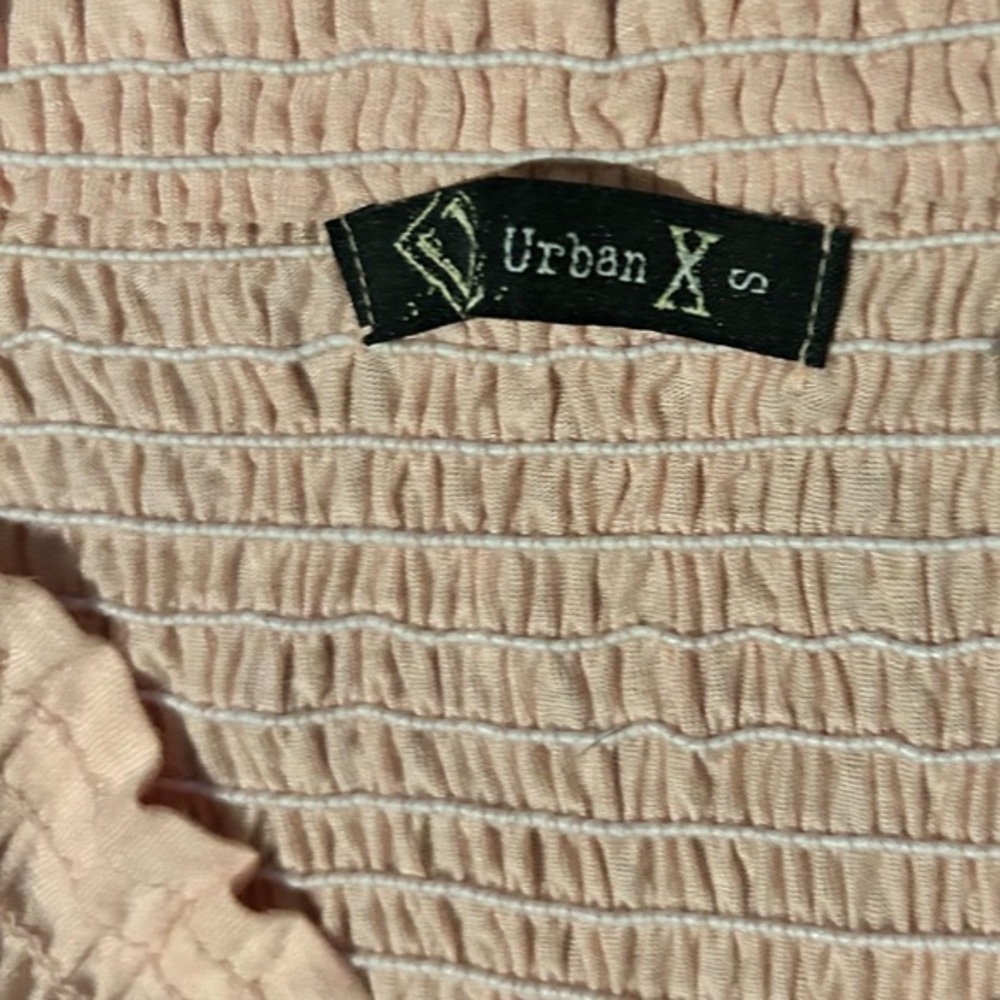Urban Outfitters Blush‎ Strapless Maxi Dress with Knot Detail - Picture 4 of 6